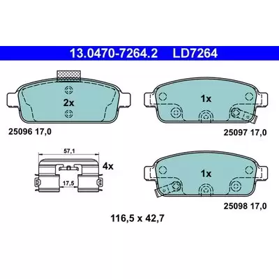 ATE 13.0470-7264.2