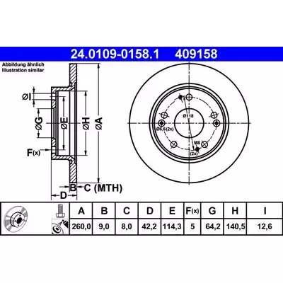 ATE 24.0109-0158.1
