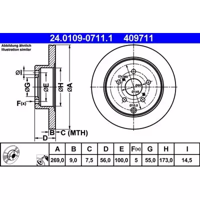 ATE 24.0109-0711.1