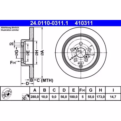 ATE 24.0110-0311.1