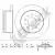 Tarcze hamulcowe BRECK BR 334 VA100