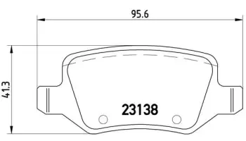 Klocki hamulcowe BREMBO P50058