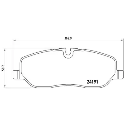 Klocki hamulcowe BREMBO P44014