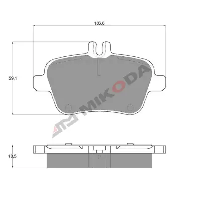 Rysunek techniczny MIKODA 71486