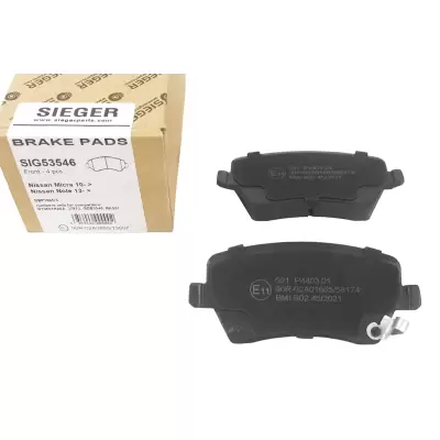 Klocki hamulcowe SIEGER SIG53546