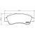 Tarcze i klocki hamulcowe Peugeot 206 /oś przednia