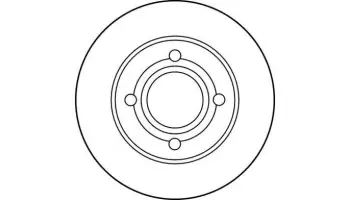 Tarcze hamulcowe TRW DF1536
