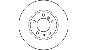 Tarcze hamulcowe TRW DF2558
