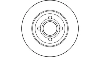 Tarcze hamulcowe TRW DF2597