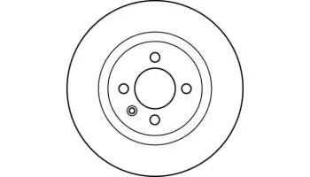 Tarcze hamulcowe TRW DF2631
