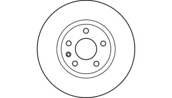 Tarcze hamulcowe TRW DF2645