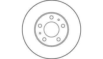 Tarcze hamulcowe TRW DF2721