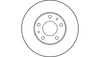 Tarcze hamulcowe TRW DF2728