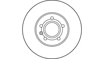 Tarcze hamulcowe TRW DF2776