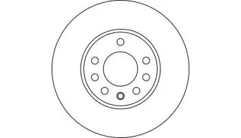 Tarcze hamulcowe TRW DF4048