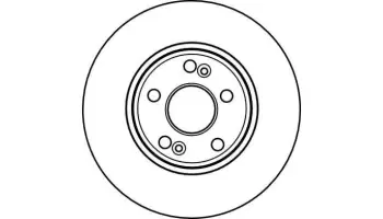 Tarcze hamulcowe TRW DF4109