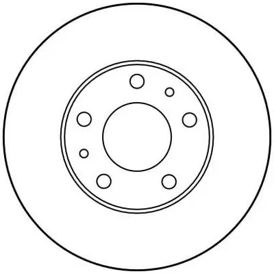 Tarcze hamulcowe TRW DF2728