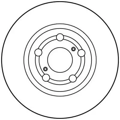 Tarcze hamulcowe TRW DF2742